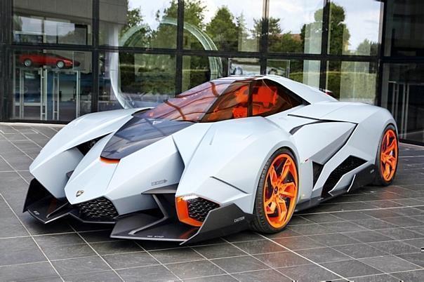 Das Geburtstagsgeschenk „Egoista“ steht nun im Lamborghini Museum. Foto: Lamborghini/ dpp-AutoReporter